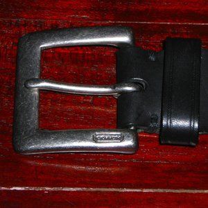 COACH SIZE 38 LEATHER BLACK BELT